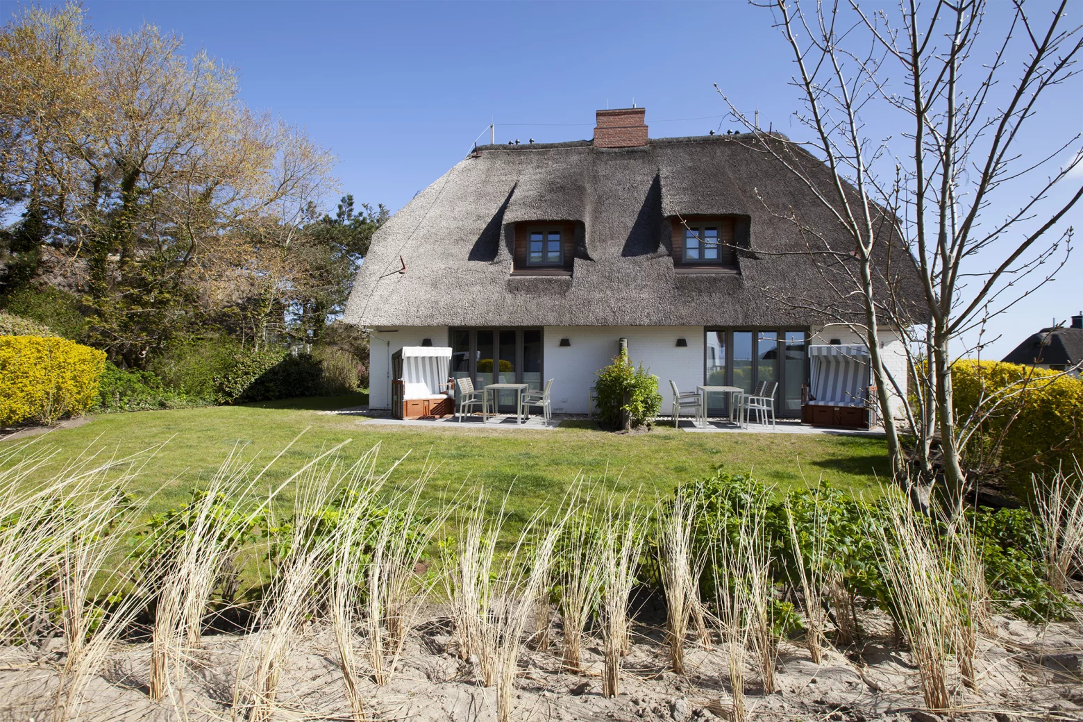 Blick auf Haus 2 Rückseite
